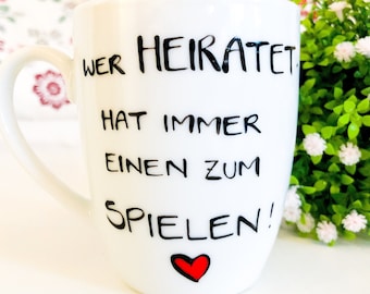 Tasse für das Brautpaar, Hochzeitsgeschenk, Geschenk, Hochzeit Geschenk, Geschenk Braut, Geschenk Bräutigam