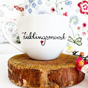 Tasse Lieblingsmensch, Geschenk TASSE, Tasse, Lieblingsmensch, Geschenk, beste Freundin, bester Freund Bild 1