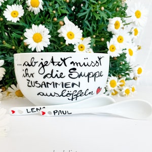 Wedding present, from now on you have to spoon out the soup together image 1