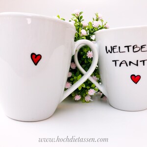 Tasse Tante & Onkel, Weltbeste Tante, Tasse Weltbester Onkel, Tasse Tante, Tasse Onkel Bild 6