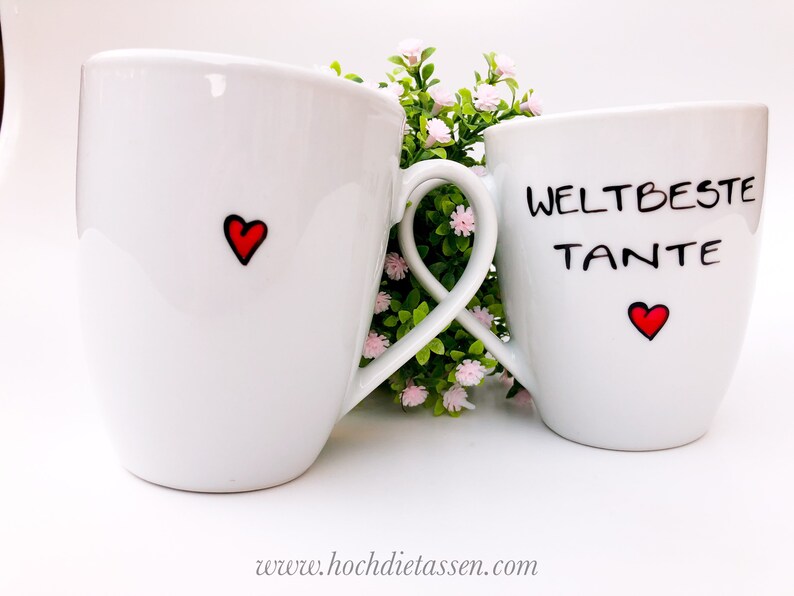 Tasse Tante & Onkel, Weltbeste Tante, Tasse Weltbester Onkel, Tasse Tante, Tasse Onkel Bild 6