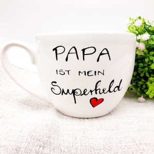 Jumbo cup dad superhero for father / dad, gift dad, cup Father's Day gift, cup dad, gift father