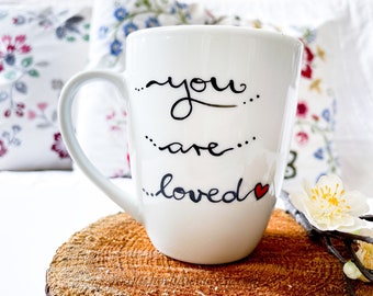 Tasse Geschenk , loved Tasse , Geschenk tasse