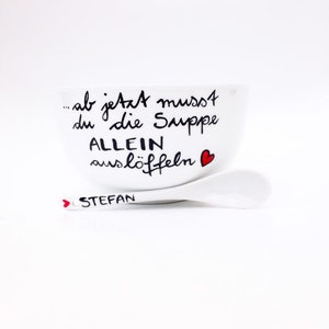 Geschenk zum 18.Geburtstag Suppenschale Volljährigkeit Etsy.de