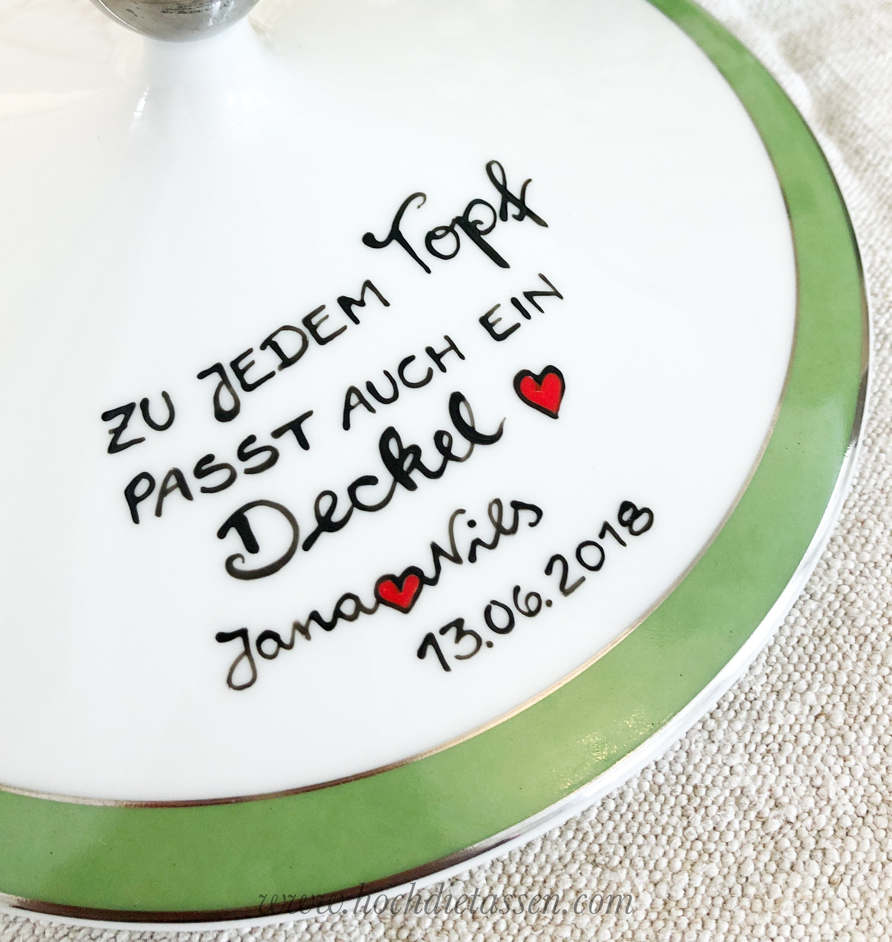 Hochzeitsgeschenk Zu jedem Topf passt ein Deckel Geschenk Etsy