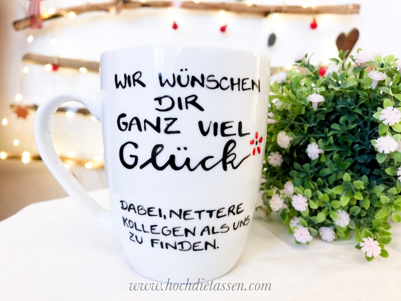 Tasse Abschied Kollegin, Abschied KOLLEGE , Tasse , Geschenk Büro Arbeit, Abschiedsgeschenk Tasse Kollege, Büro, Bürotasse, Wichtelgeschenk Bild 8