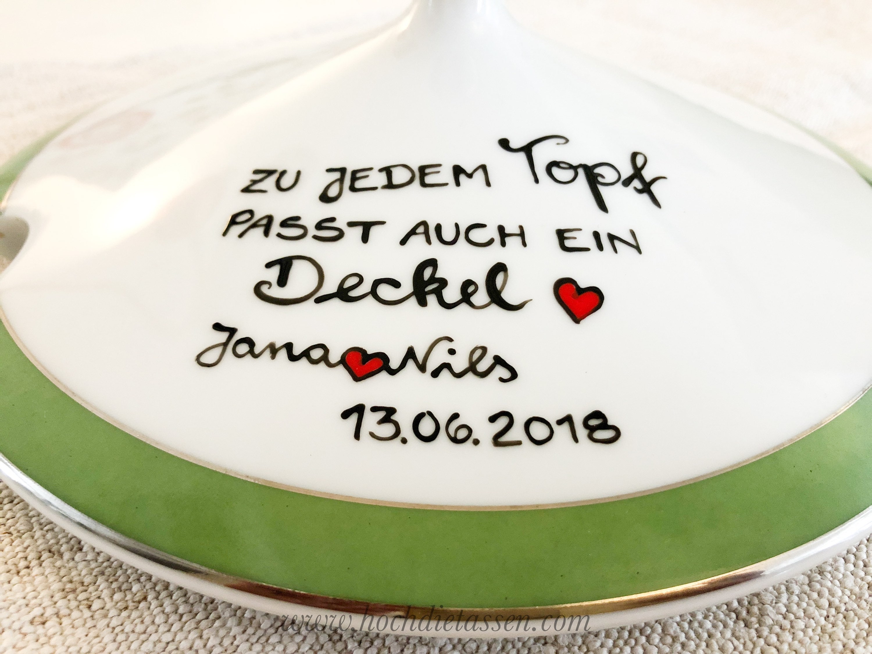 Hochzeitsgeschenk Zu jedem Topf passt ein Deckel Geschenk Etsy
