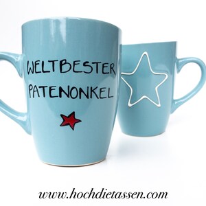 Tasse für den Patenonkel , Taufe Patenonkel, Geschenk Patenonkel, Patenter Onkel, Patenonkel, Bild 4