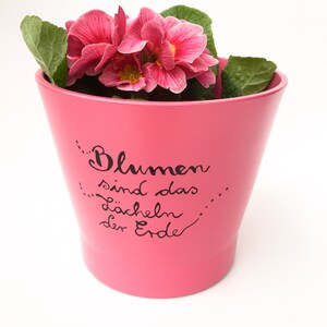 Blumentopf Blumentopf mit Spruch Geschenk Spruch Vase Etsy.de