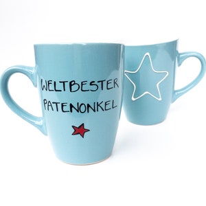 Tasse für den Patenonkel , Taufe Patenonkel, Geschenk Patenonkel, Patenter Onkel, Patenonkel, Bild 5