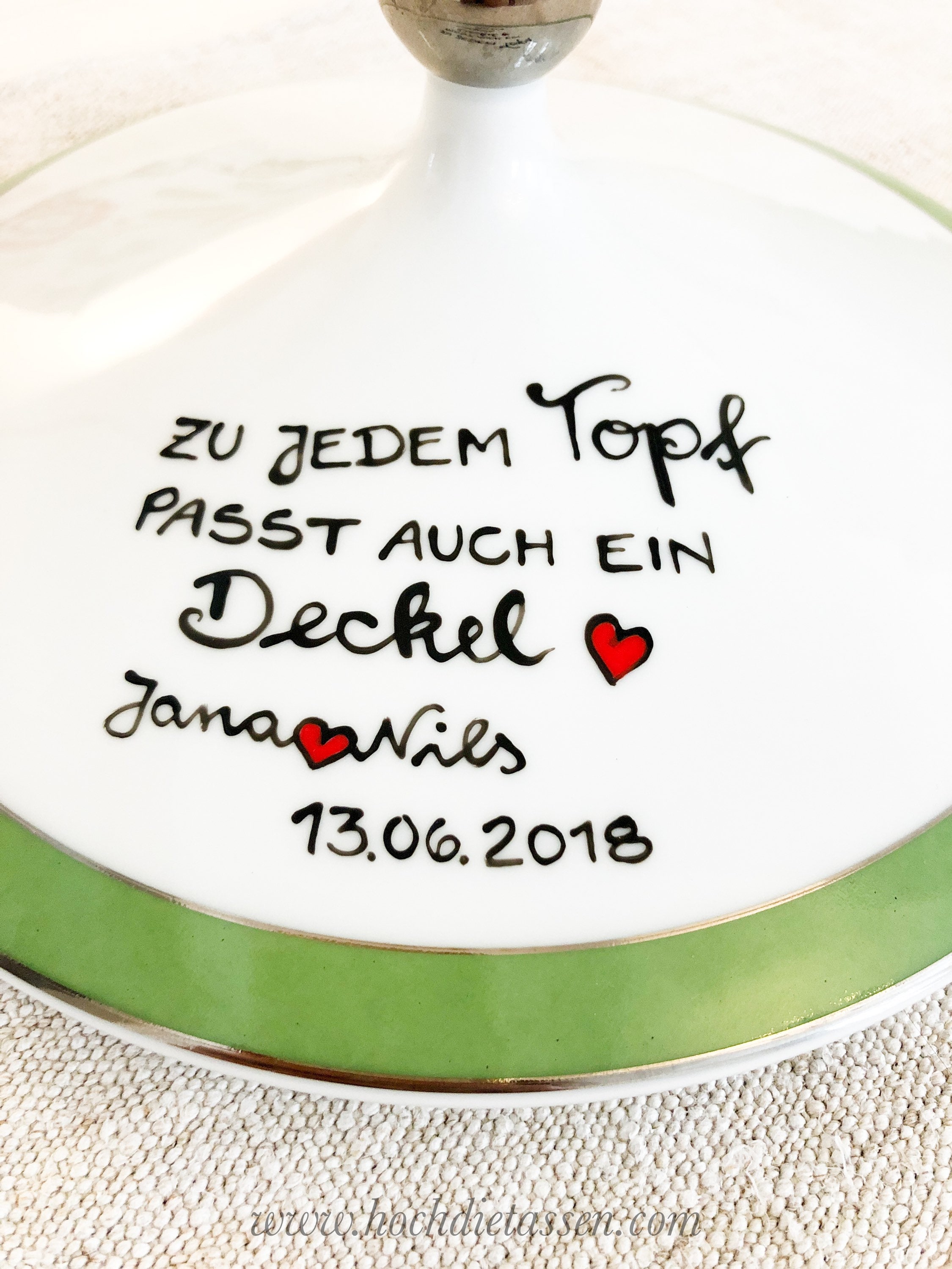 Hochzeitsgeschenk Zu jedem Topf passt ein Deckel Geschenk Etsy