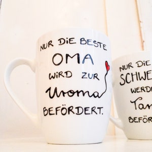 Tasse für die Schwester , die Tante wird, hochdietassen, Hoch die Tassen, Tasse Schwester Bild 9