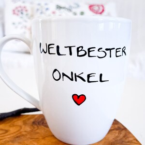 Tasse Tante & Onkel, Weltbeste Tante, Tasse Weltbester Onkel, Tasse Tante, Tasse Onkel Bild 3