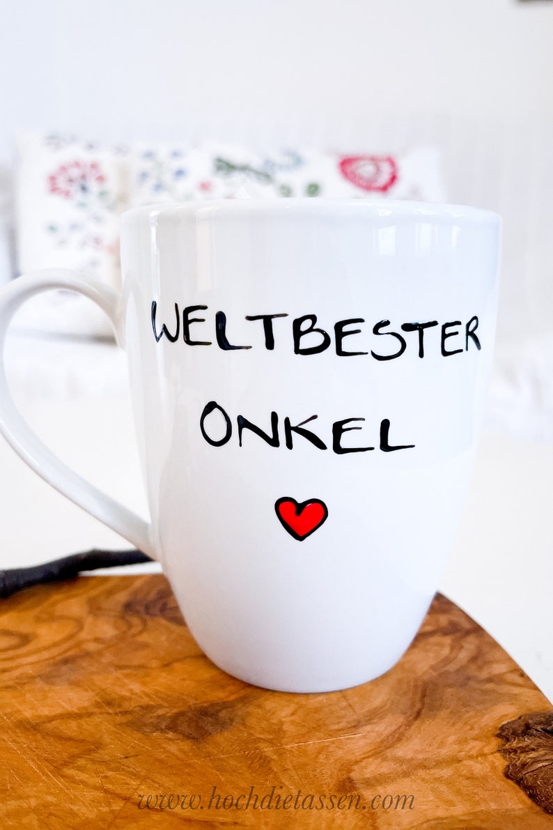 Tasse Tante & Onkel, Weltbeste Tante, Tasse Weltbester Onkel, Tasse Tante, Tasse Onkel Bild 3