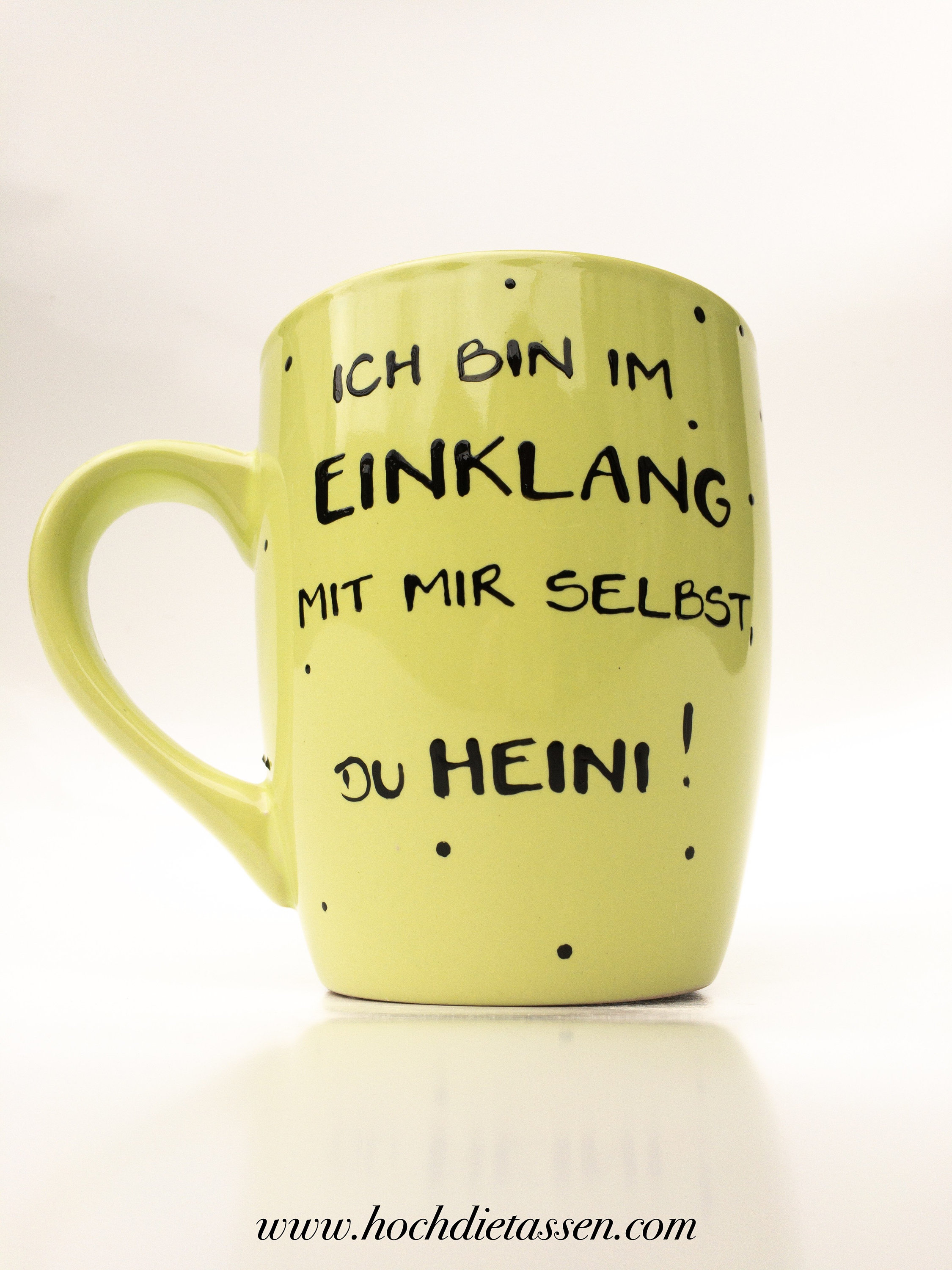 Ich Bin Im Einklang Mit Mir Selbst Tasse