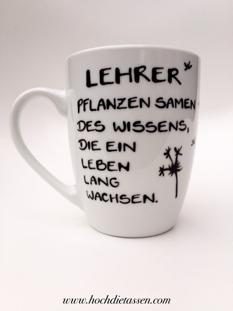 Geschenk für Lehrer Tasse Danke Lehrerin Schule Danke Etsy