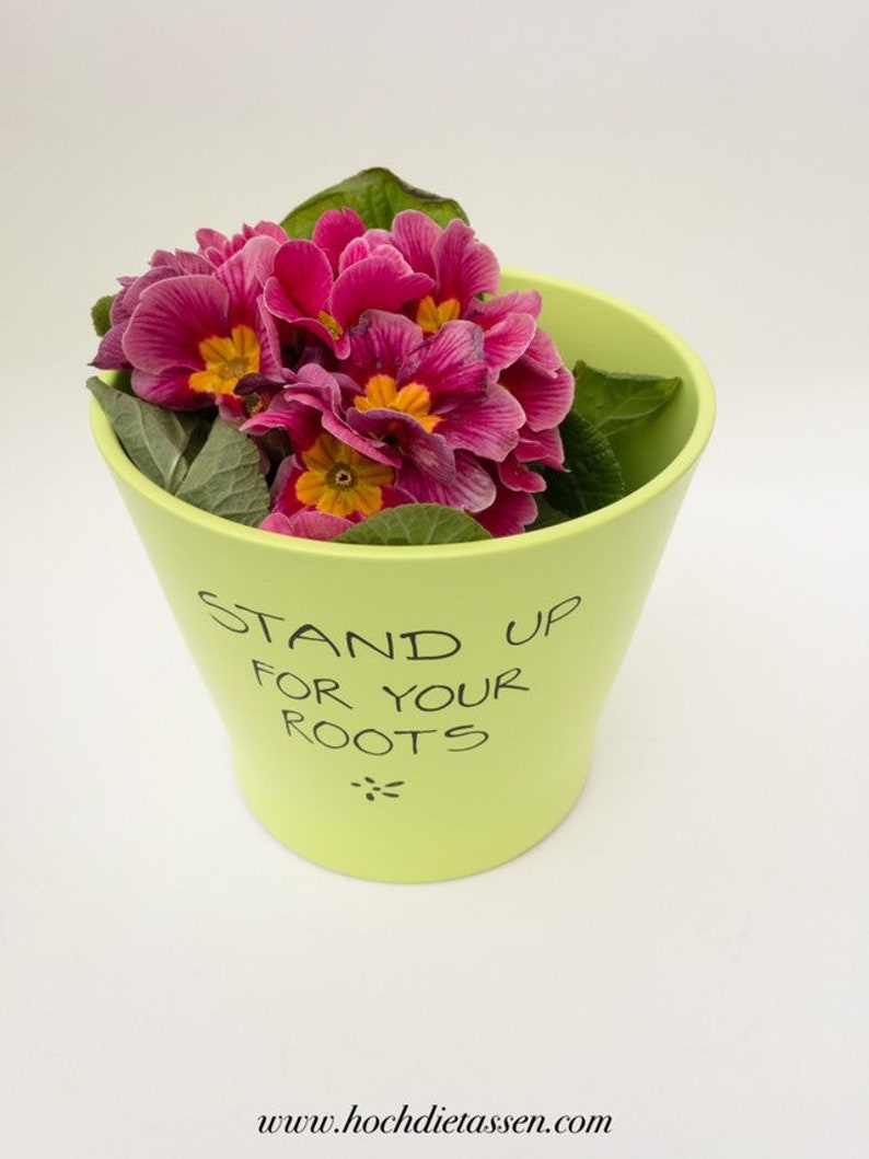 Blumentopf, mit Spruch , Einweihungsgeschenk Topf, Bild 7