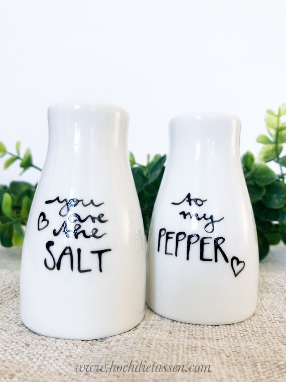 You Are the SALT to My PEPPER Salt and Pepper Salt Shaker 