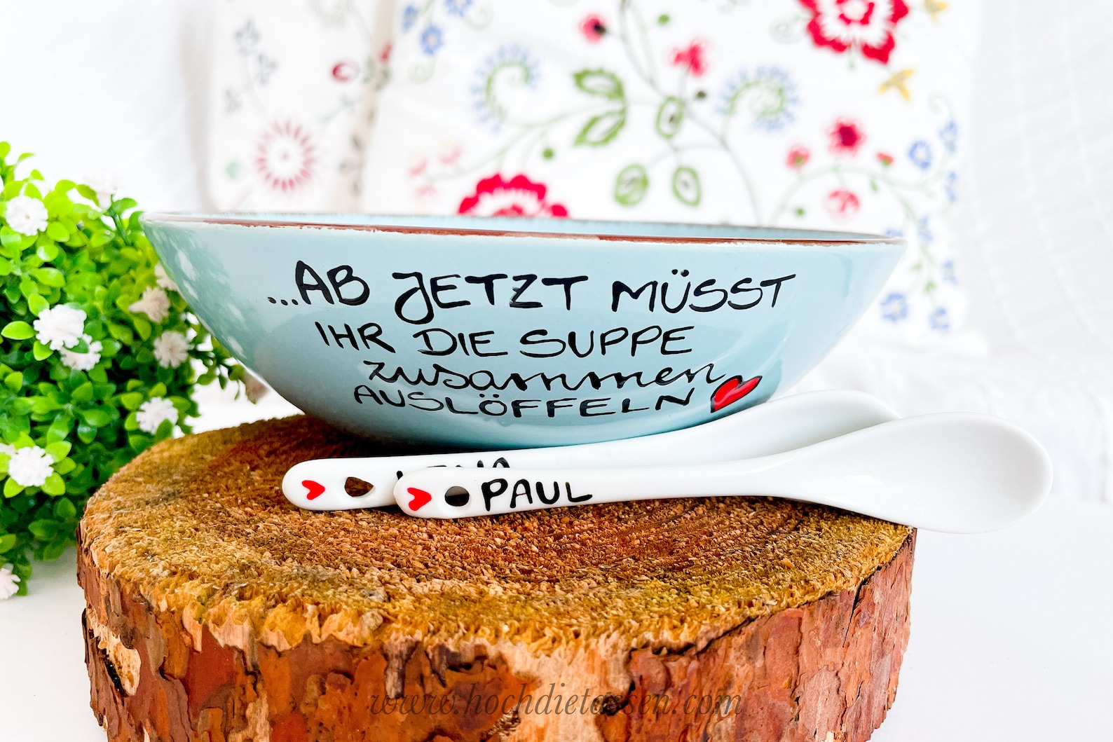 Hochzeitsgeschenk ab jetzt müsst ihr die Suppe zusammen Etsy.de