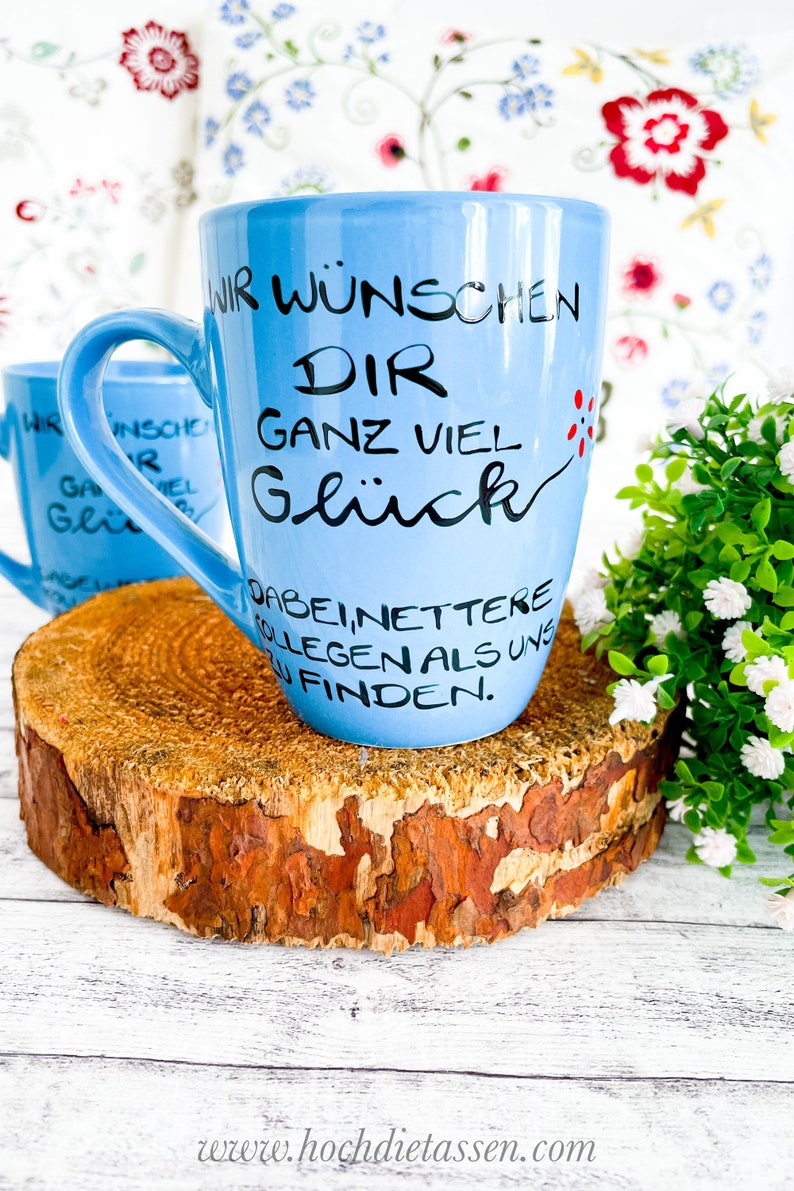 Tasse Abschied Kollegin, Abschied KOLLEGE , Tasse , Geschenk Büro Arbeit, Abschiedsgeschenk Tasse Kollege, Büro, Bürotasse, Wichtelgeschenk Bild 4