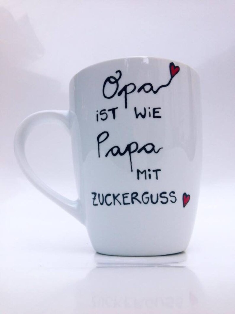 Geschenk , Opa mit Zuckerguss , Geschenk OPA, Tasse für den Opa Bild 5