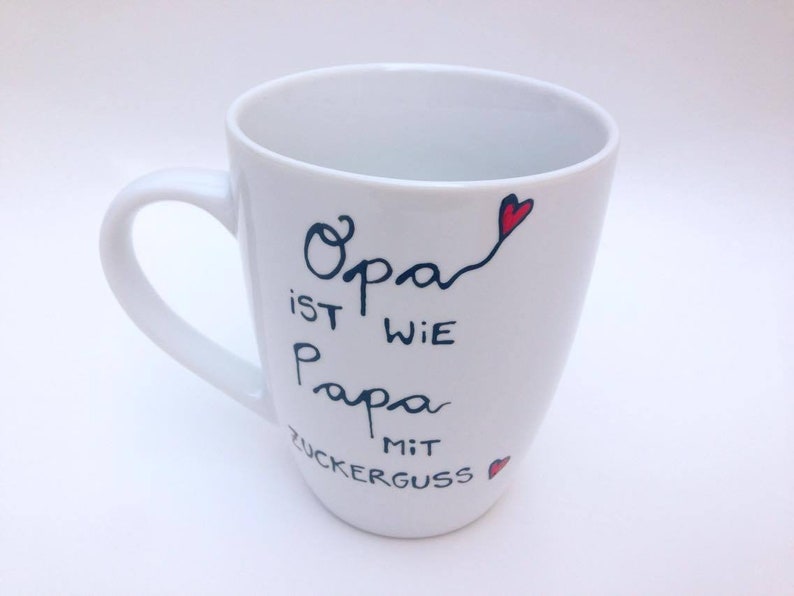 Geschenk , Opa mit Zuckerguss , Geschenk OPA, Tasse für den Opa Bild 4