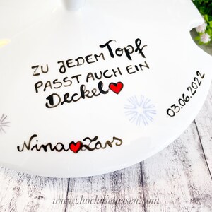 Hochzeitsgeschenk Zu jedem Topf passt ein Deckel Geschenk Etsy.de