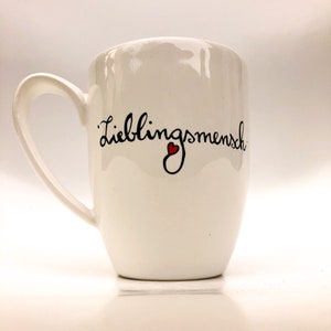 Tasse Lieblingsmensch, Geschenk TASSE, Tasse, Lieblingsmensch, Geschenk, beste Freundin, bester Freund Bild 10