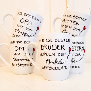 Tasse für die Schwester , die Tante wird, hochdietassen, Hoch die Tassen, Tasse Schwester Bild 10