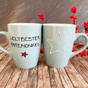 Tasse für den Patenonkel , Taufe Patenonkel, Geschenk Patenonkel, Patenter Onkel, Patenonkel, Bild 9