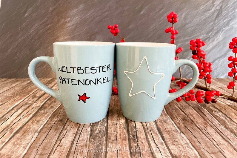 Tasse für den Patenonkel , Taufe Patenonkel, Geschenk Patenonkel, Patenter Onkel, Patenonkel, Bild 9