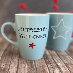 Tasse für den Patenonkel , Taufe Patenonkel, Geschenk Patenonkel, Patenter Onkel, Patenonkel, Bild 8