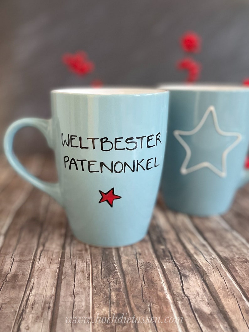 Tasse für den Patenonkel , Taufe Patenonkel, Geschenk Patenonkel, Patenter Onkel, Patenonkel, Bild 8