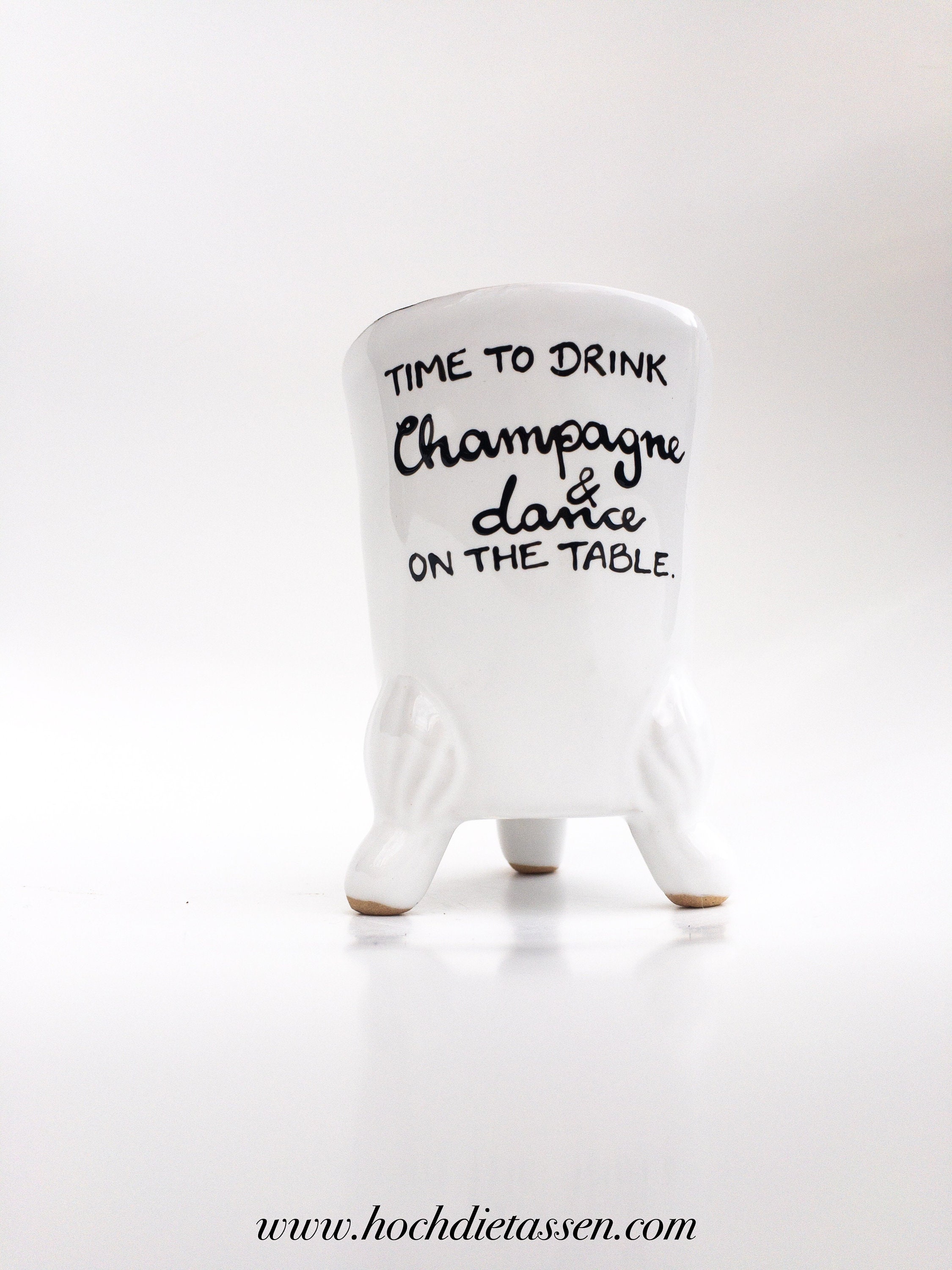 Becher mit Spruch Kitsch trifft Frechheit spruchtasse Etsy.de