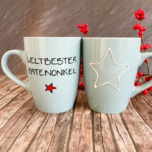 Tasse für den Patenonkel , Taufe Patenonkel, Geschenk Patenonkel, Patenter Onkel, Patenonkel, Bild 2