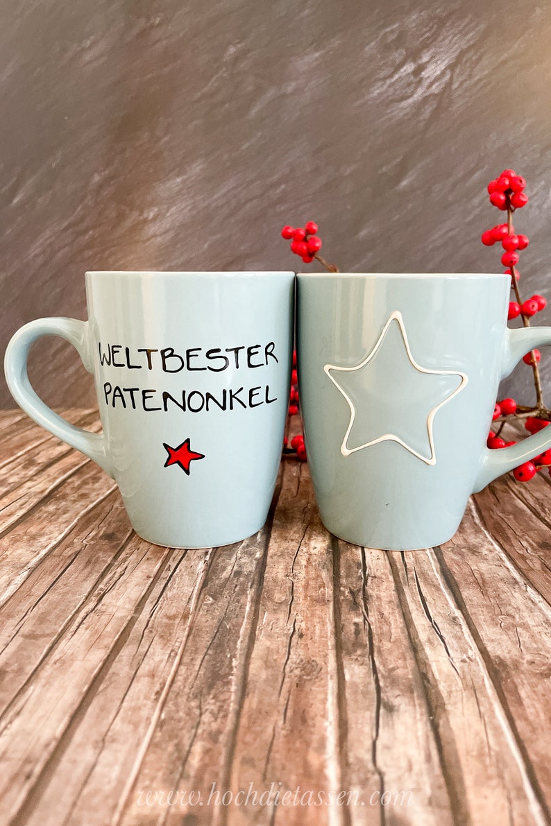 Tasse für den Patenonkel , Taufe Patenonkel, Geschenk Patenonkel, Patenter Onkel, Patenonkel, Bild 2