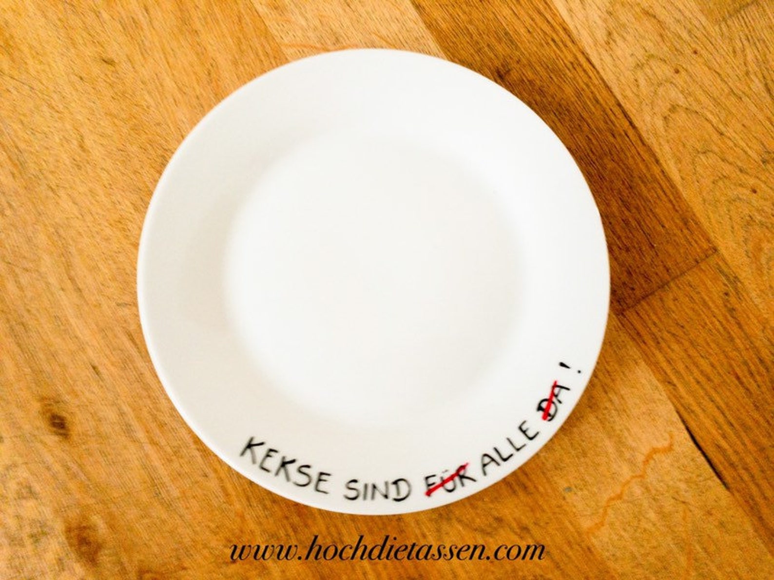 Kekse Teller mit Spruch als Geschenk Etsy