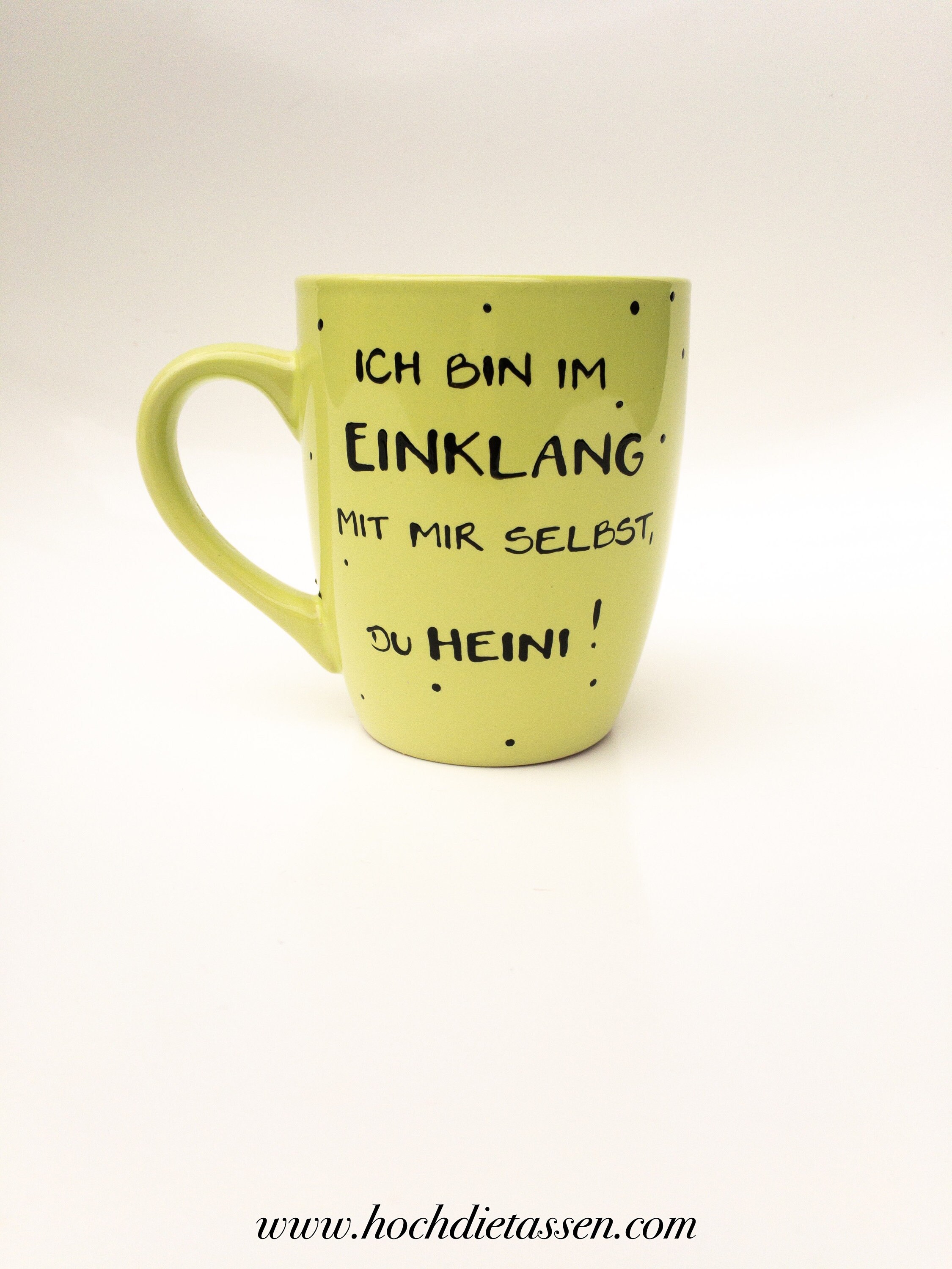Ich Bin Im Einklang Mit Mir Selbst Tasse Spruchtasse : Ich bin im Einklang mit mir selbst Tasse mit | Etsy