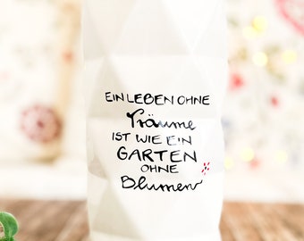 Blumenvase für Blumen , Blumenvase Muttertag, Blumen Vase, Spruch Blumen, Blumen Spruch, Blumenspruch