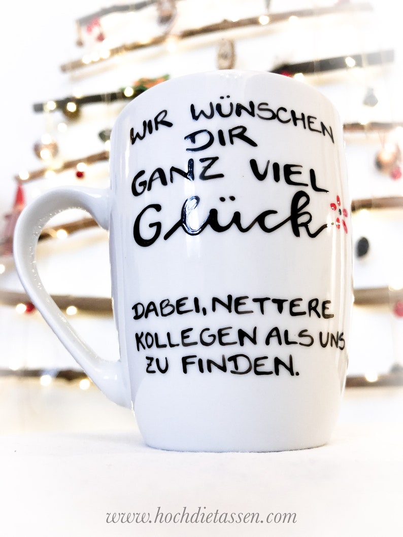 Tasse Abschied Kollegin, Abschied KOLLEGE , Tasse , Geschenk Büro Arbeit, Abschiedsgeschenk Tasse Kollege, Büro, Bürotasse, Wichtelgeschenk Bild 7