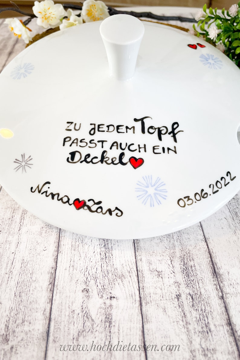 Hochzeitsgeschenk Zu jedem Topf passt ein Deckel Geschenk Etsy