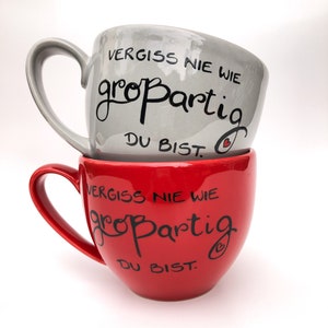 Tasse, Jumbotasse, Vergiss nie wie großartig du bist, Geschenk tasse, Geschenkidee, Tasse Geschenk zdjęcie 2