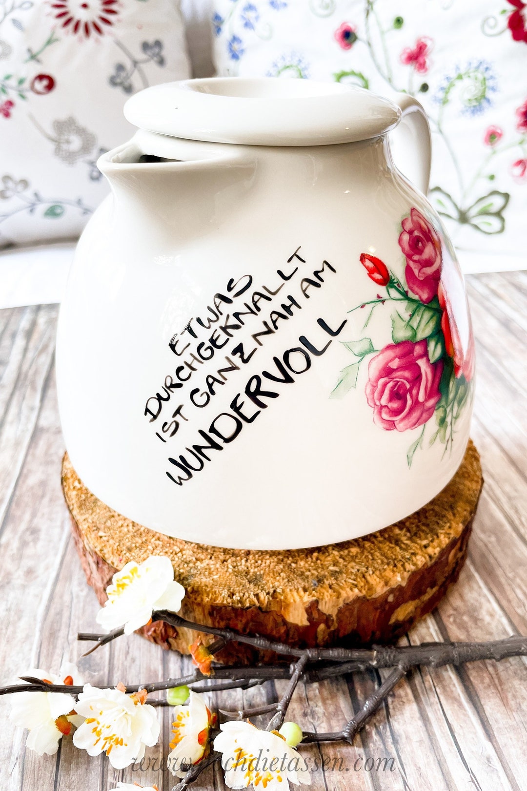 Etwas Durchgeknallt Ist Ganz Nah An Wundervoll Bedeutung Kanne mit Spruch Etwas durchgeknallt ist ganz nah am - Etsy.de