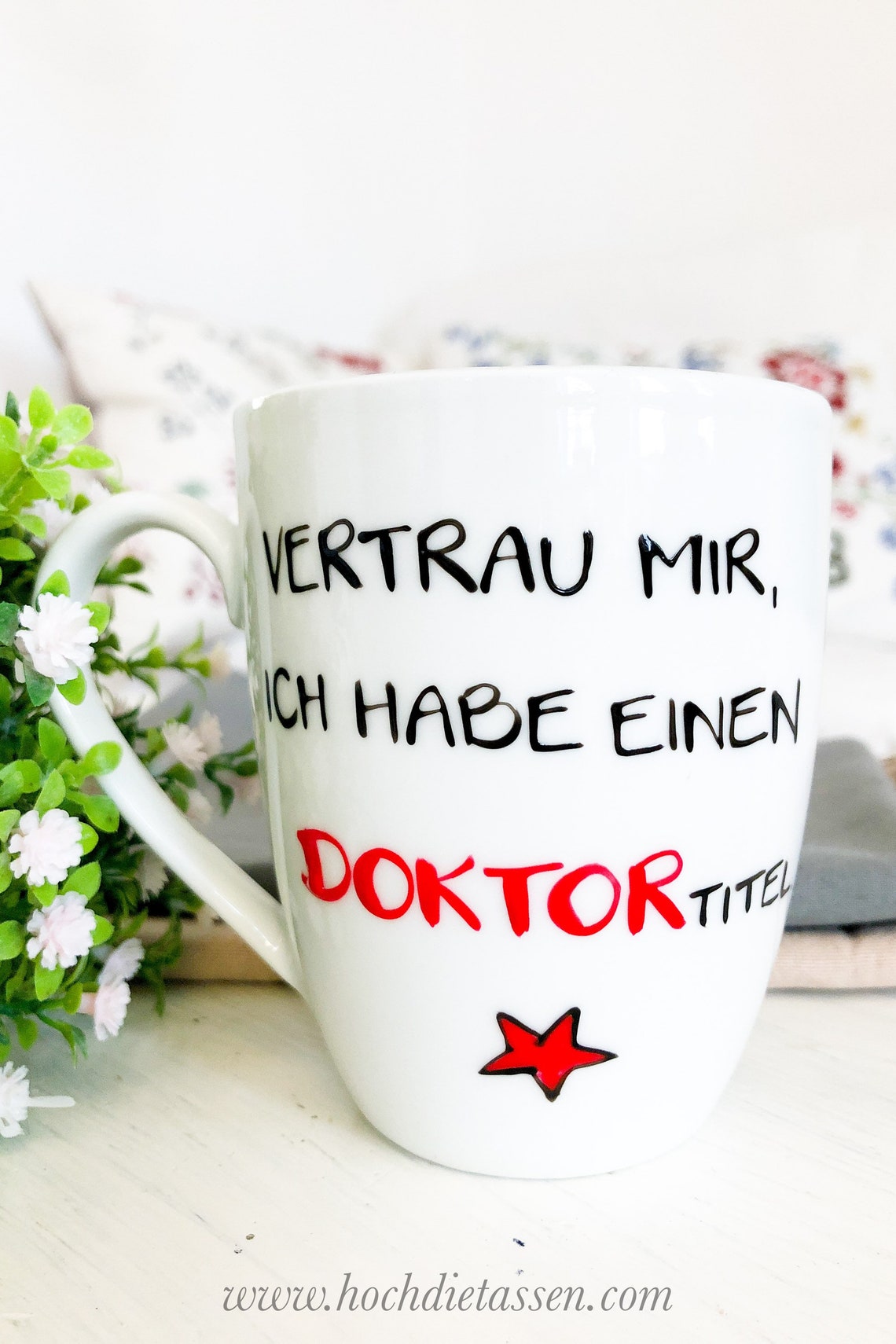 Tasse Doktor Doktortitel Promotion promovieren Doktor Etsy