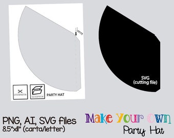 Party hat printables | Etsy
