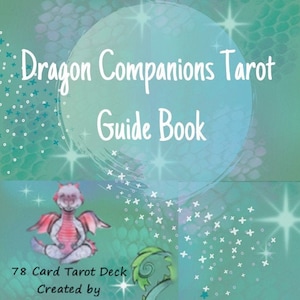Książka towarzysząca Dragon Companions Tarot - kopia fizyczna