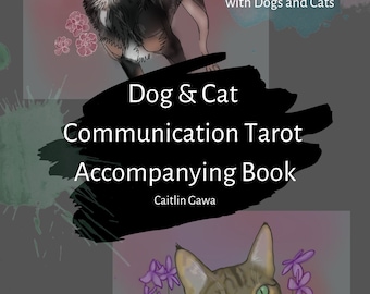 Dog & Cat Communication Tarot Accompanying Book - Hard Copy