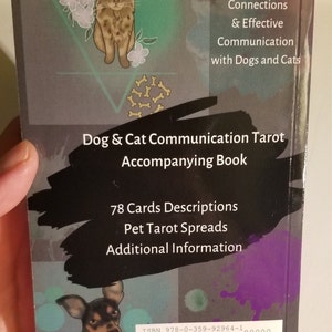 Dog & Cat Communication Tarot Accompanying Book Hard Copy image 6