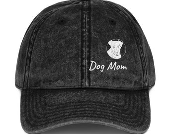 Dog Mom Hat, Dog Baseball Hat, Baseball Cap, Dog Apparel, Embroidered Hat, Dog Lover Gift, Dog Mom Gift, Gift for Pet Lover, Mothers Day,