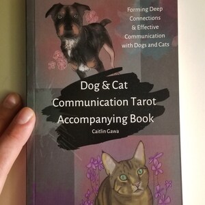 Hund & Katze Kommunikation Tarot Begleitbuch Hard Copy Bild 5